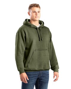 Berne SP418 - Mens Heritage Zippered Pocket Hooded Pullover Sweatshirt